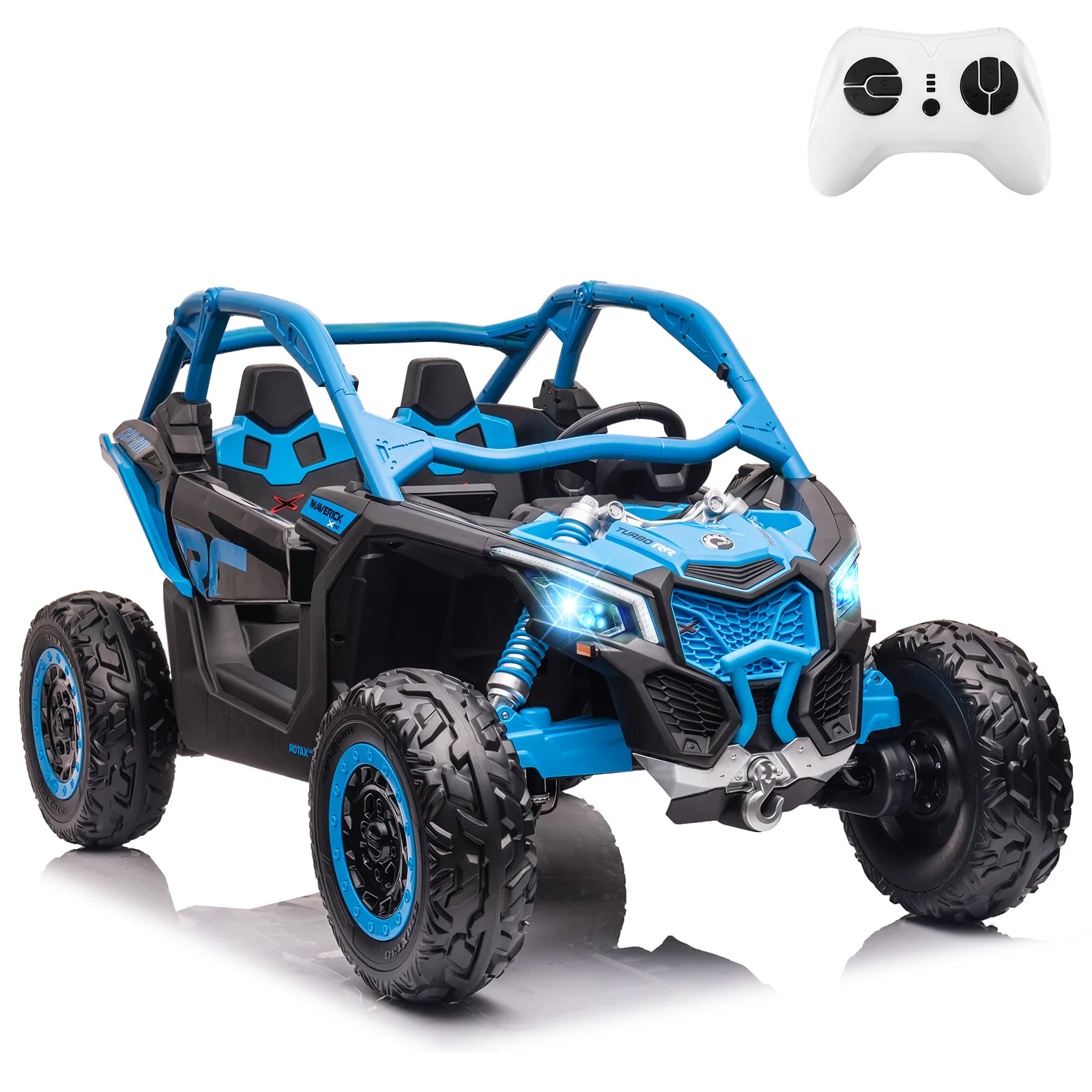 2-Seater Electric Licensed Can-Am Off-Road Ride-On UTV Car Toy for Kids - Image 10