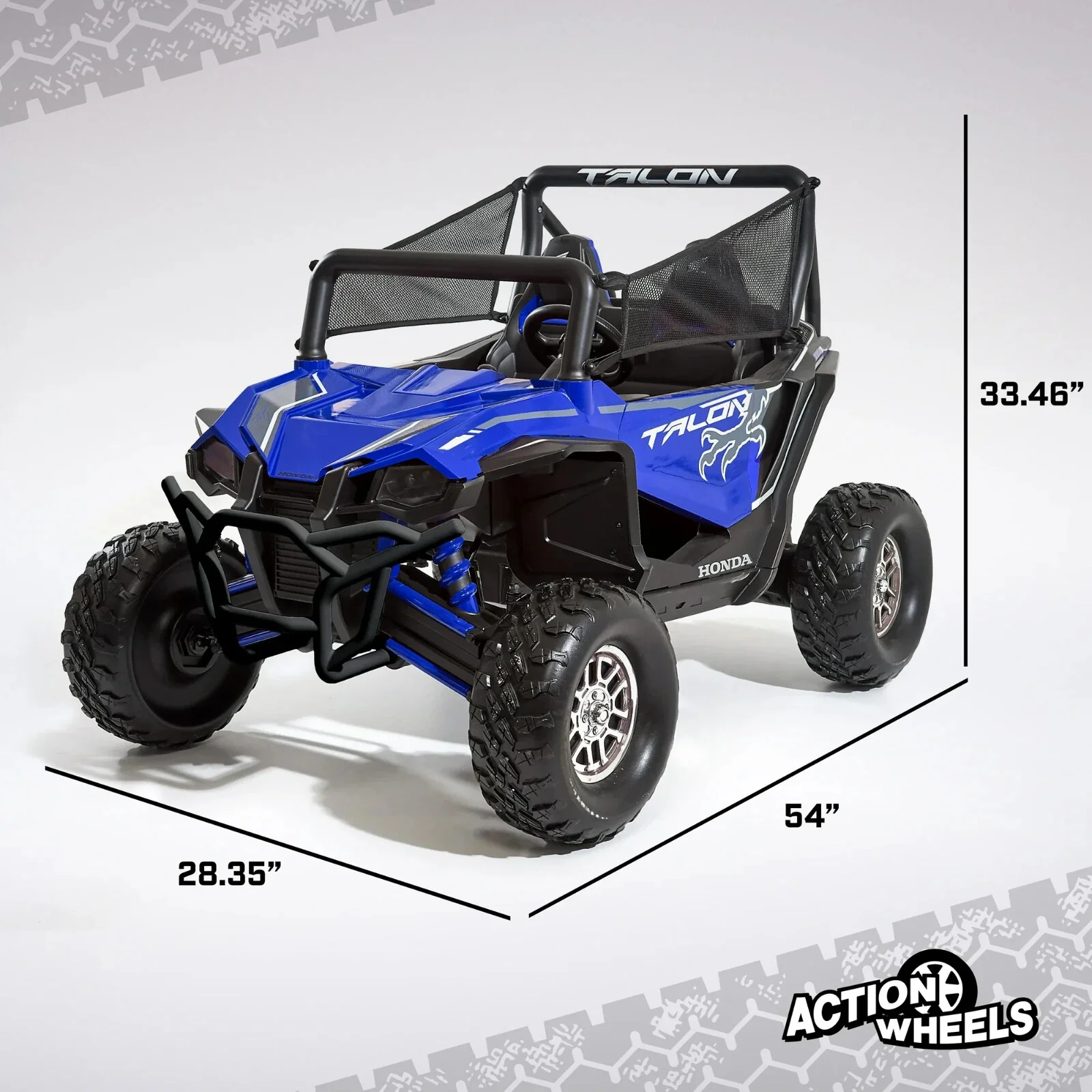 12V Battery-Powered 2-Seater Talon All-Terrain UTV Ride-On for Ages 3+ - Image 5
