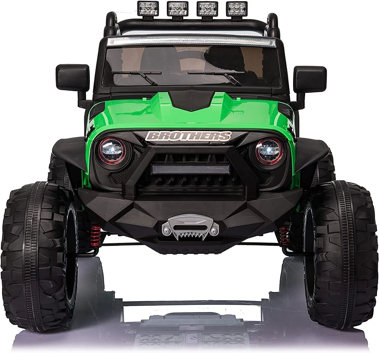 24V Electric 2-Seater Kids Ride-On Truck Car with Parental Remote Control and MP3 Player - Image 12