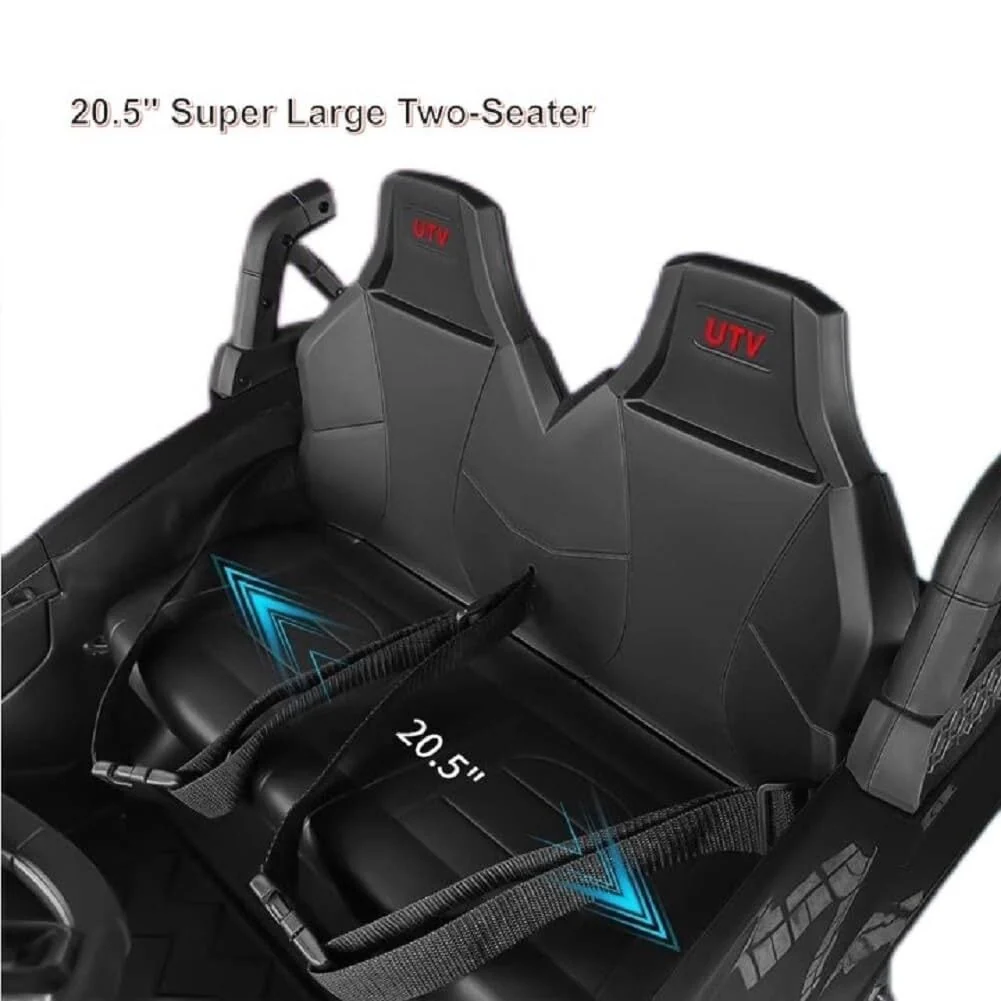 2-Seater 24V Ride-On UTV with Remote Control