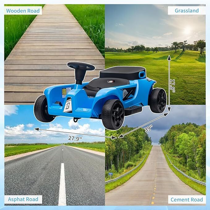 24V 2-Seater Ride-On Toy Vehicle with 120W Motors and Remote Control for Kids - Image 11