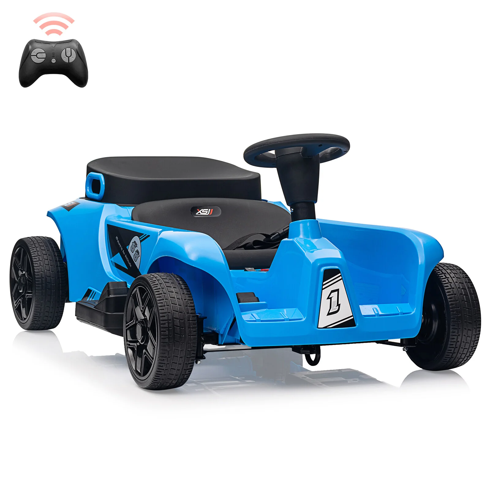 2-Seater Electric Ride-On Toy Car for Kids with 24V 120W Dual Motors and 4 Wheels - Image 2