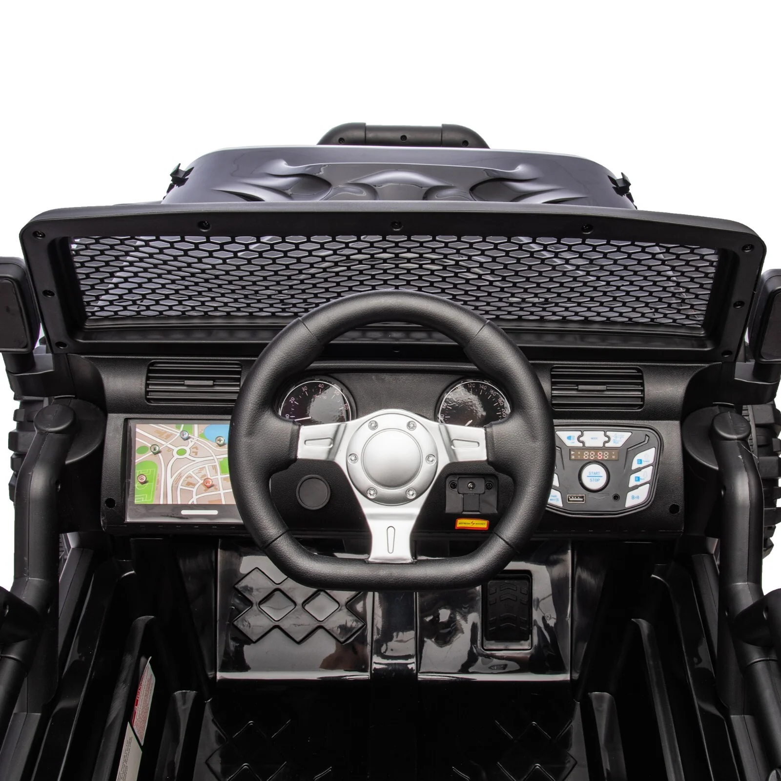 2-Seater 24V Electric Ride-On Truck for Kids with 400W Motor and Remote Control - Image 9