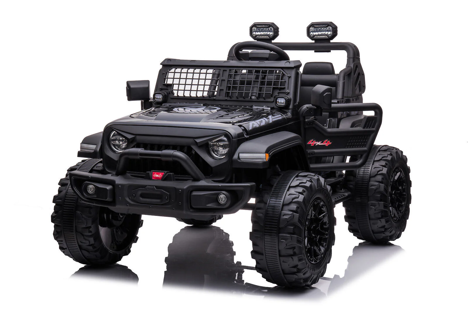 2-Seater Kids Ride-On Toy Car 24V Electric Vehicle with Remote Control, LED Lights, and Bluetooth