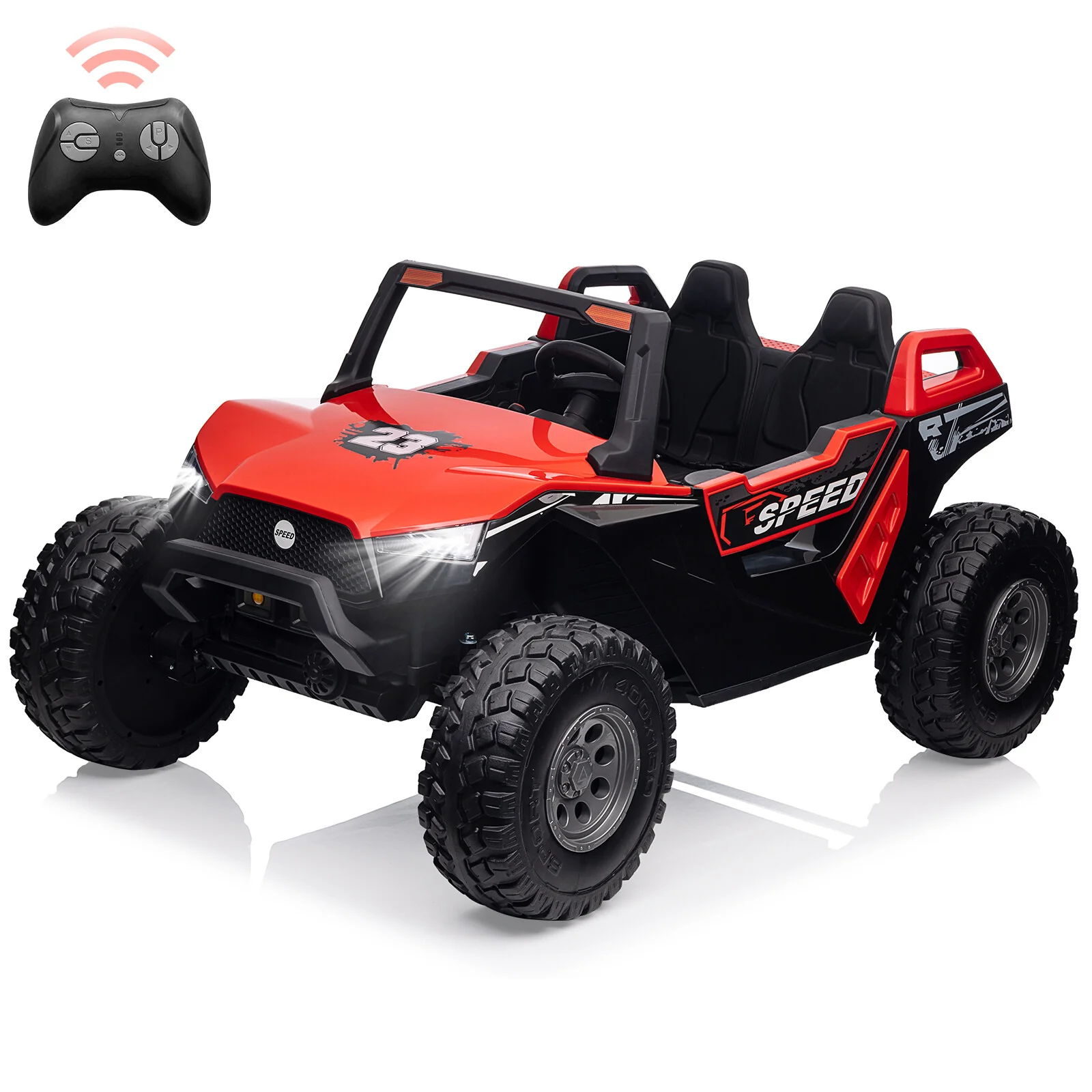 2-Seater Electric Ride-On UTV with Remote Control 24V Battery and 240W Motors - Image 8