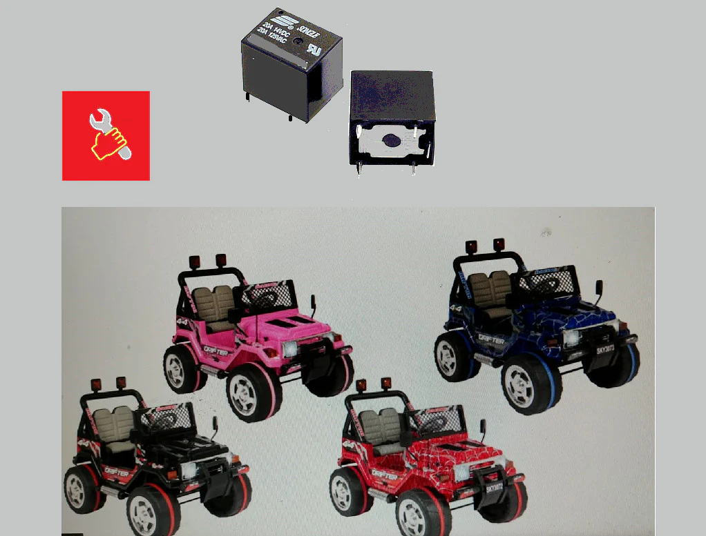 Relays for Raptor BSS HPS SKY2794 CSG3R CSG3.7 Control Board - Image 2