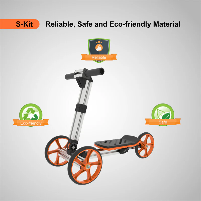 Constructible Balance Bike and Sit-Stand Scooter Kit for Kids Ages 1-4 - Image 5