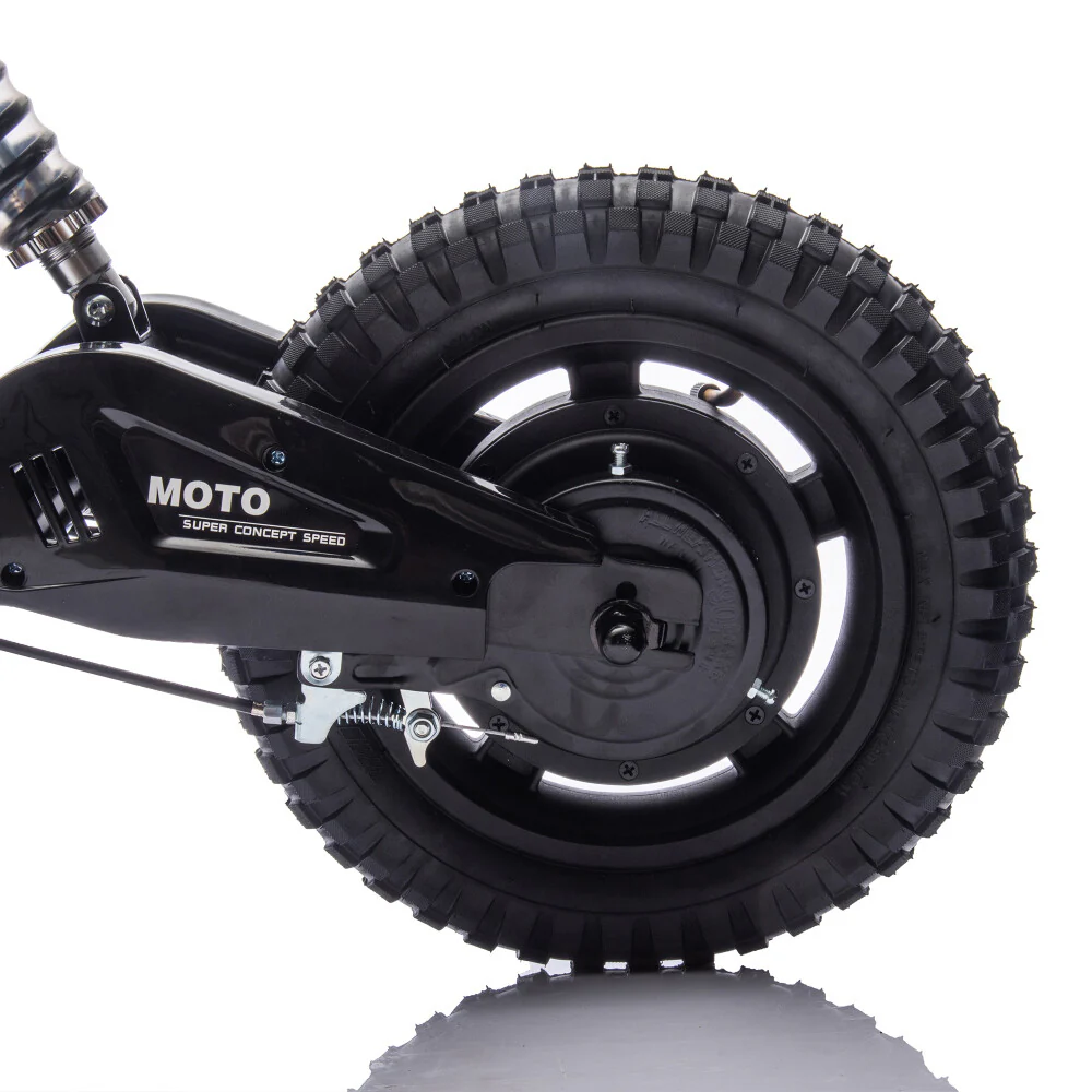 200W High-Speed Hub Motor with Rear Wheel Shock Absorber, Adjustable Speed, and LED Lights - Image 12