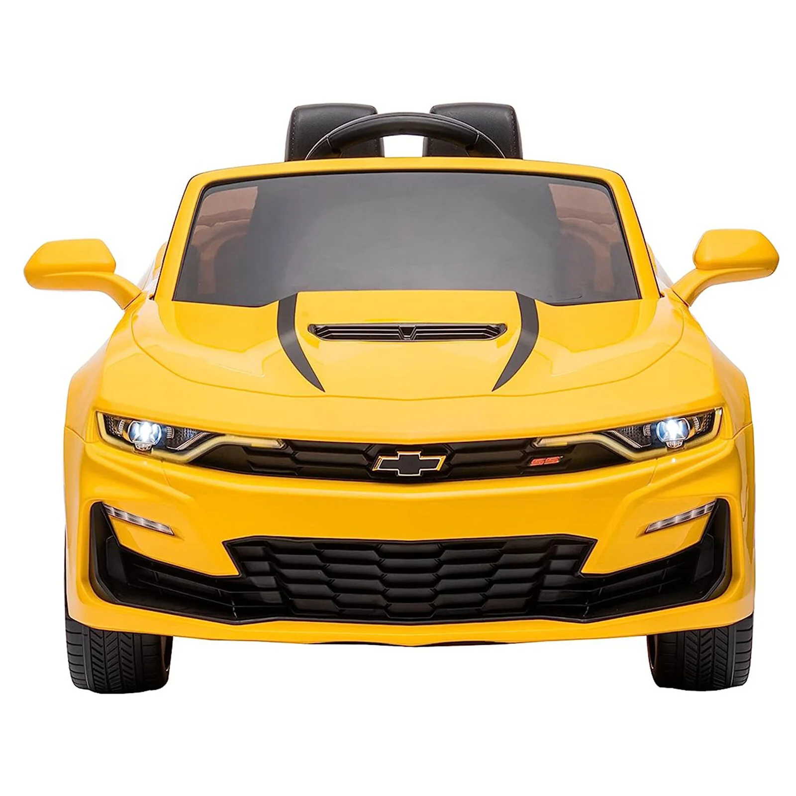 2021/2022 Chevy Camaro Racing 2SS Battery Powered Ride On Car Toy in Yellow Color - Image 2