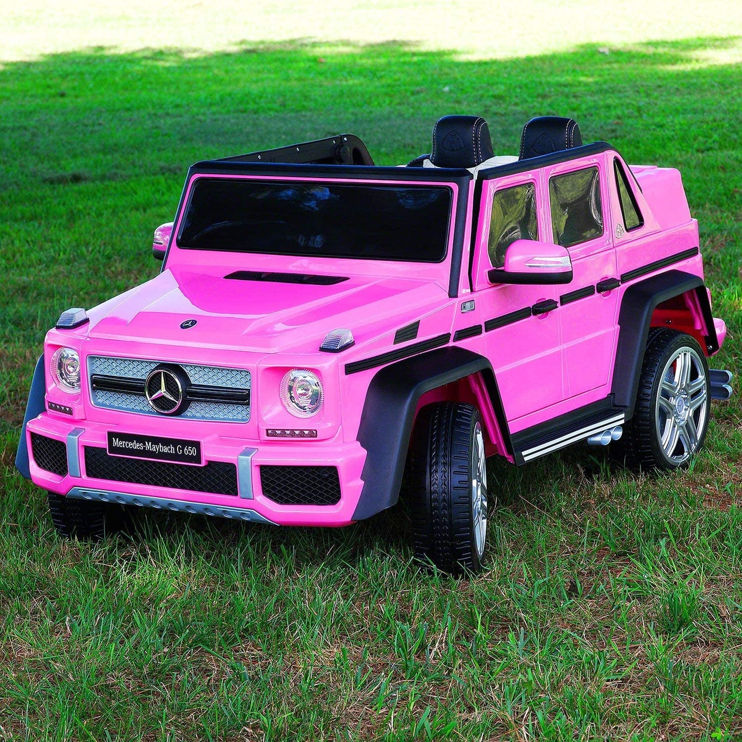 Licensed Maybach 12V Battery-Powered Ride-On Toy Car for Kids with MP3 and Parental Control - Image 10