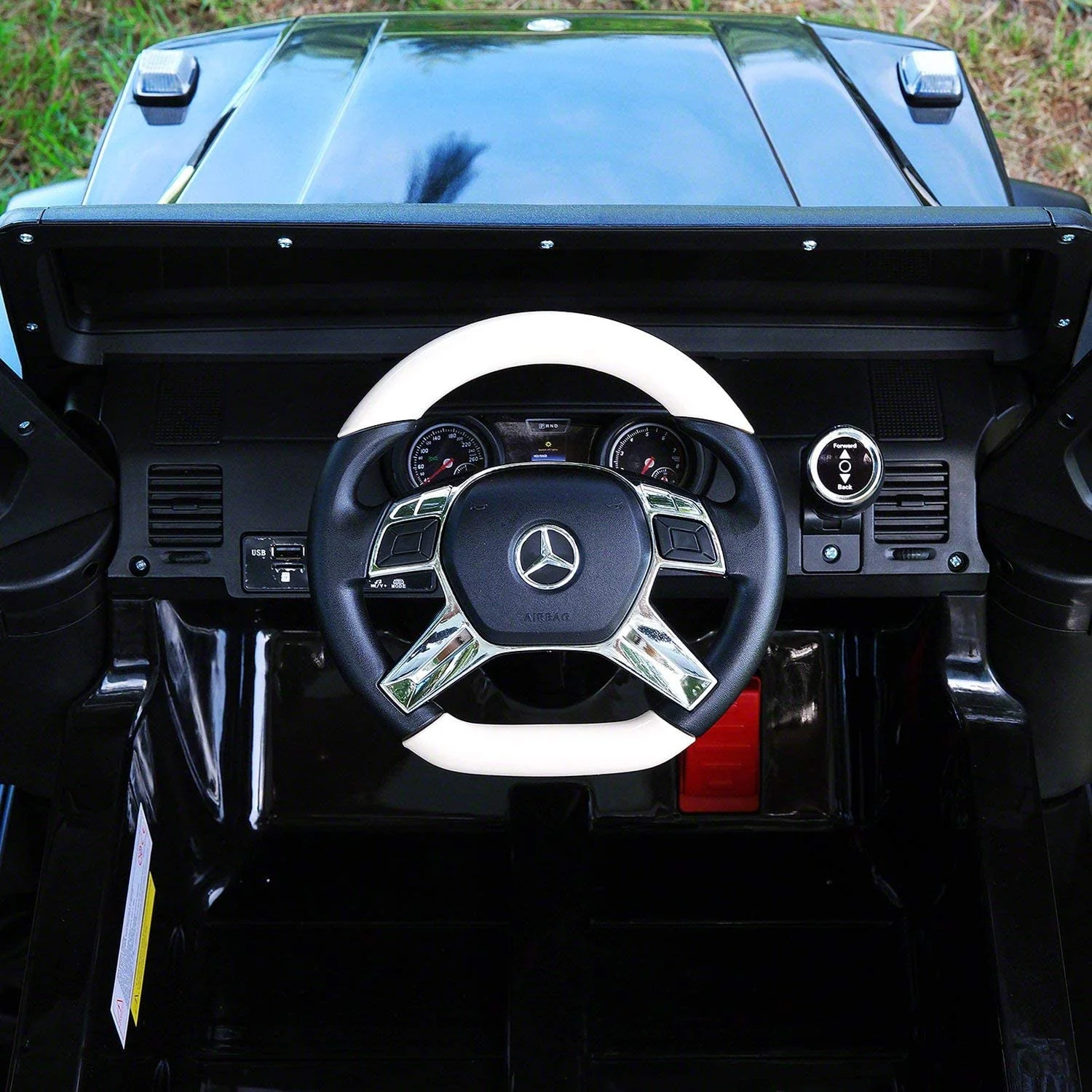 Licensed Maybach 12V Battery-Powered Ride-On Toy Car for Kids with MP3 and Parental Control - Image 2
