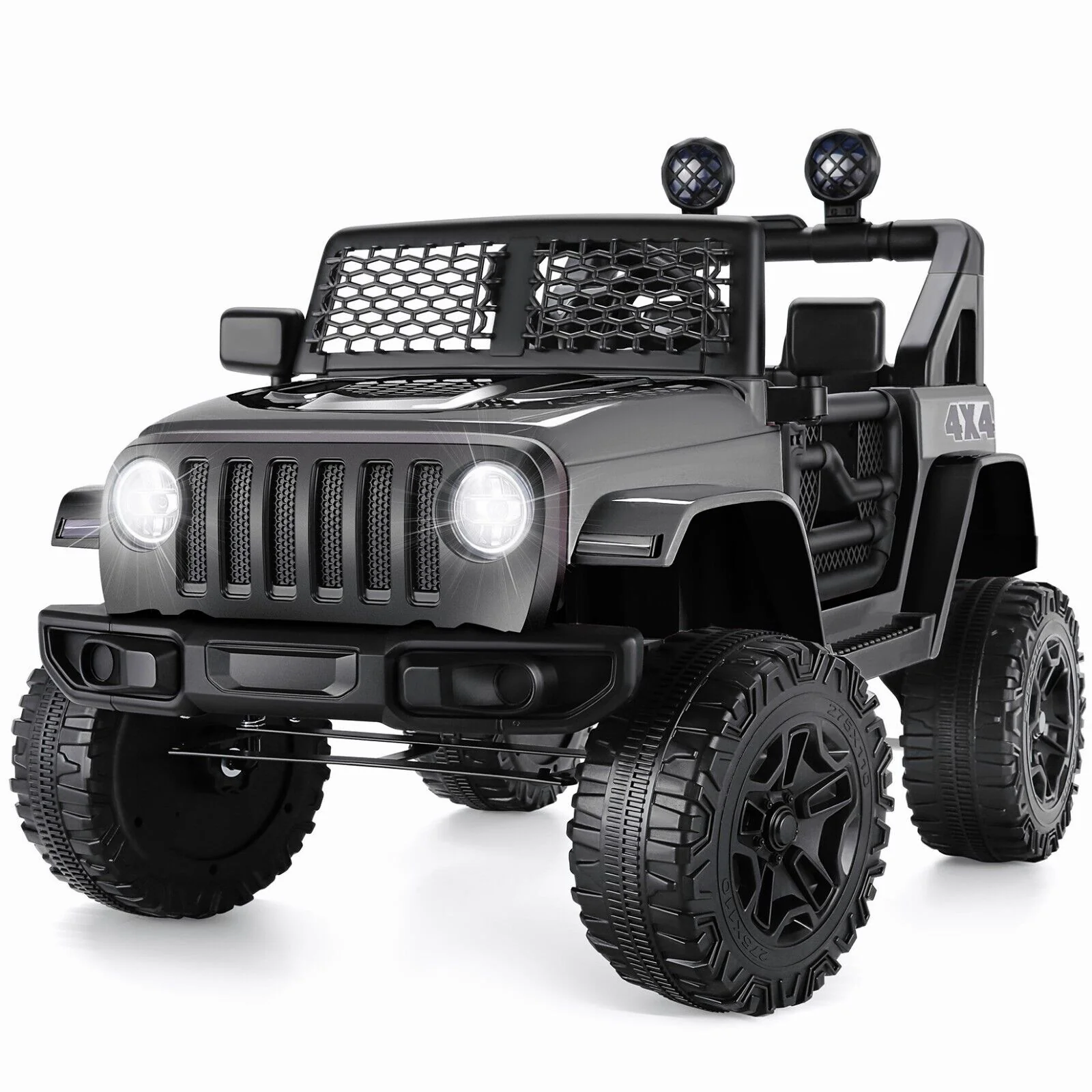 2022 Electric 12V Kids Ride on Truck Car Jeep with MP3, LED Lights, and Remote Control - Seats 2 - Image 26