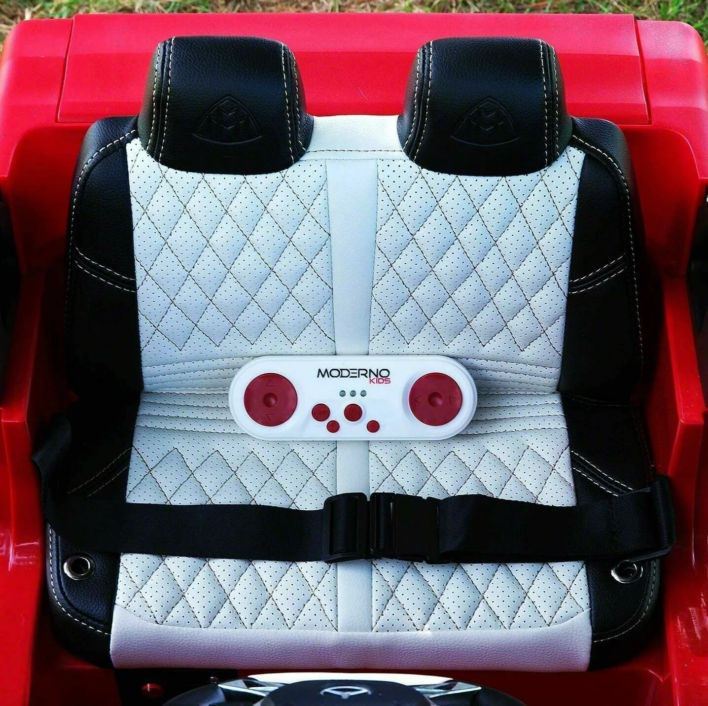 2022 Mercedes G Wagon Kids Ride-On Car with Remote Control and Leather Seat - 12V Battery Powered - Image 6