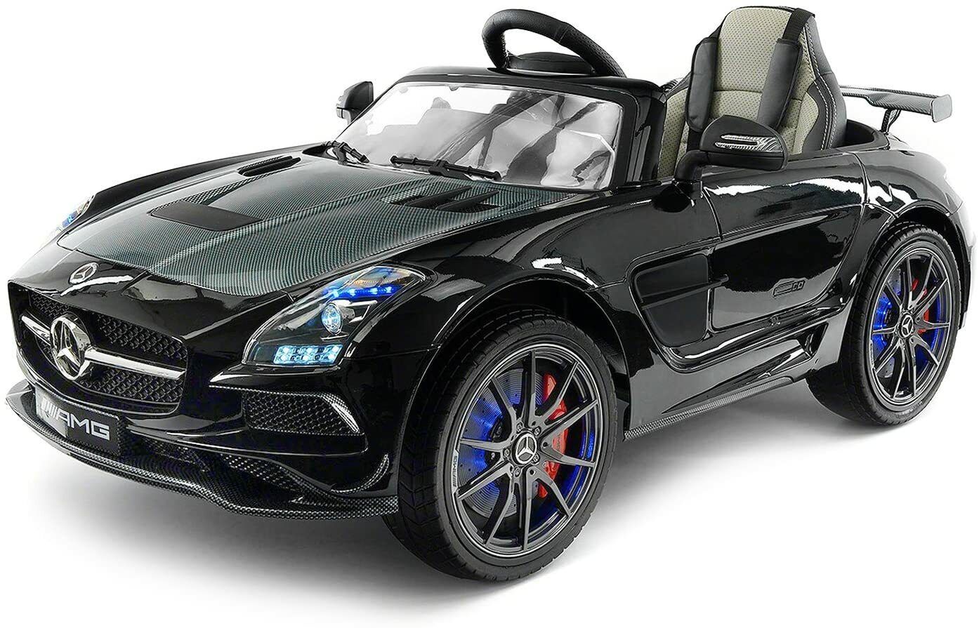 2022 Obsidian SLS AMG Mercedes Benz Ride-On Car for Children 12V Battery-Powered Kids Toy - Image 5