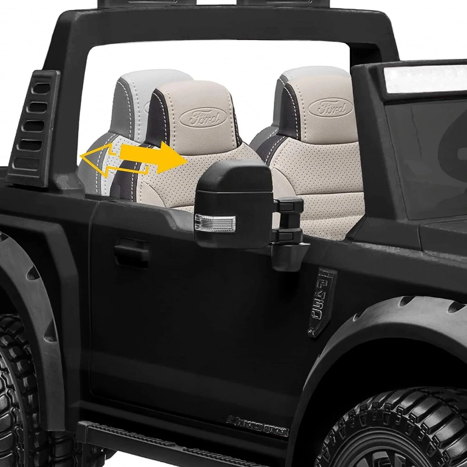 2023 Ford F450 24v 2 Seater Children's Electric Ride-On Truck with Interchangeable Battery - Image 7