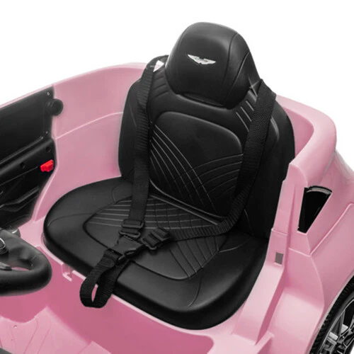 12V Dual-Drive Electric Ride-On Car for Kids with Remote Control Battery Powered Pink - Image 13