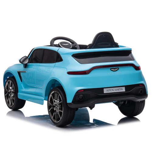 12V Dual-Drive Electric Ride-On Car for Kids with Remote Control and Music – Blue - Image 6