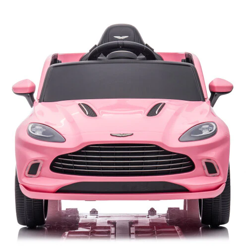 12V Dual-Drive Electric Ride-On Car for Kids with Remote Control and Music Pink Battery-Powered - Image 4