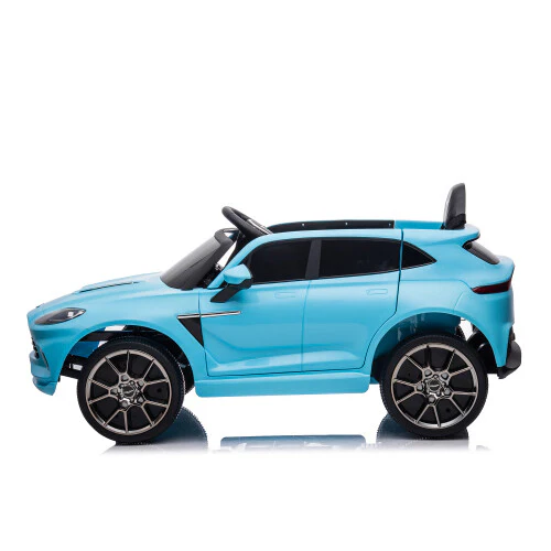 12V Dual-Drive Electric Ride-On Car for Kids with Remote Control Battery-Powered Blue - Image 5