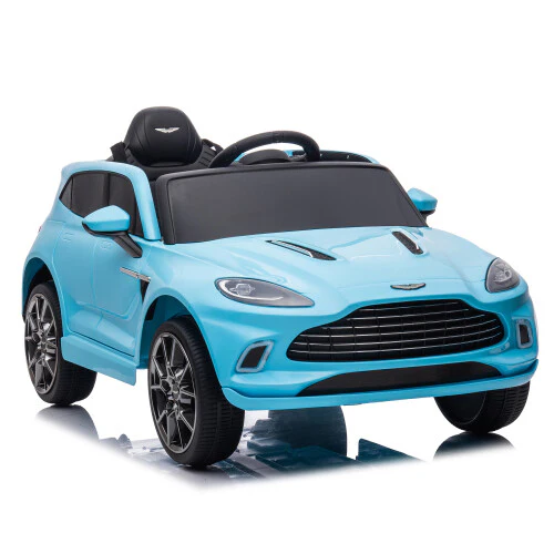 12V Dual-Drive Electric Ride-On Car for Kids with Remote Control Battery-Powered Blue - Image 8