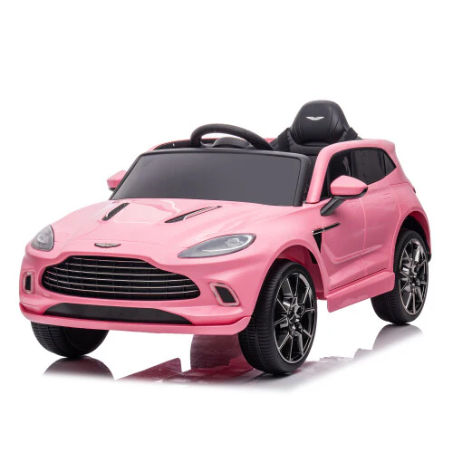 12V Dual-Drive Electric Ride-On Car for Kids with Remote Control Battery-Powered Pink Toy - Image 8