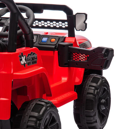 12V Kids Electric Ride-On Car with Power Wheels, LED Lights, and Music - Image 8