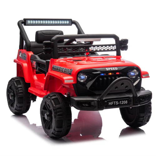 12V Kids Electric Ride-On Car with Power Wheels and LED Lights Toy Gift - Image 9