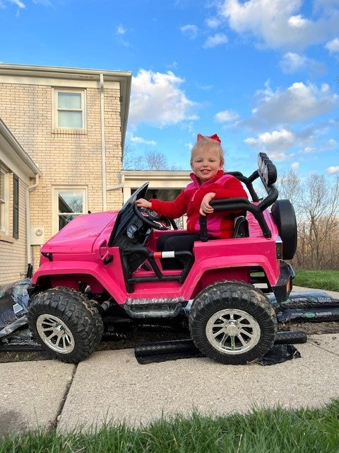 24 Volt 2 Seater 4x4 Electric Ride On Jeep Style Rubber Tires Fully Loaded Truck UTV ATV For Kids W/Magic Cars® Wireless Parental Control - Image 17