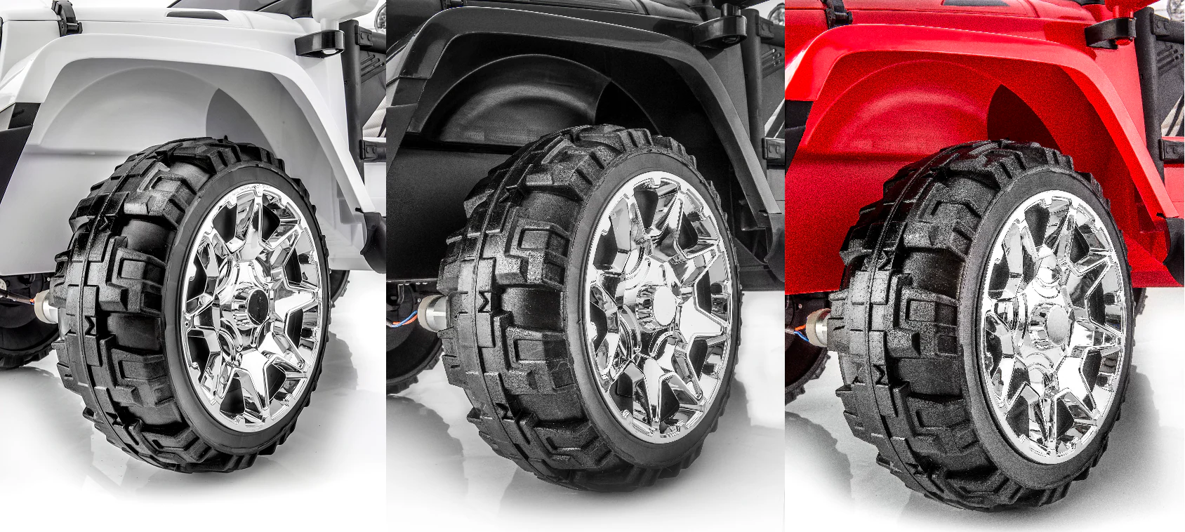24 Volt 2 Seater 4x4 Electric Ride On Jeep Style Rubber Tires Fully Loaded Truck UTV ATV For Kids W/Magic Cars® Wireless Parental Control - Image 21