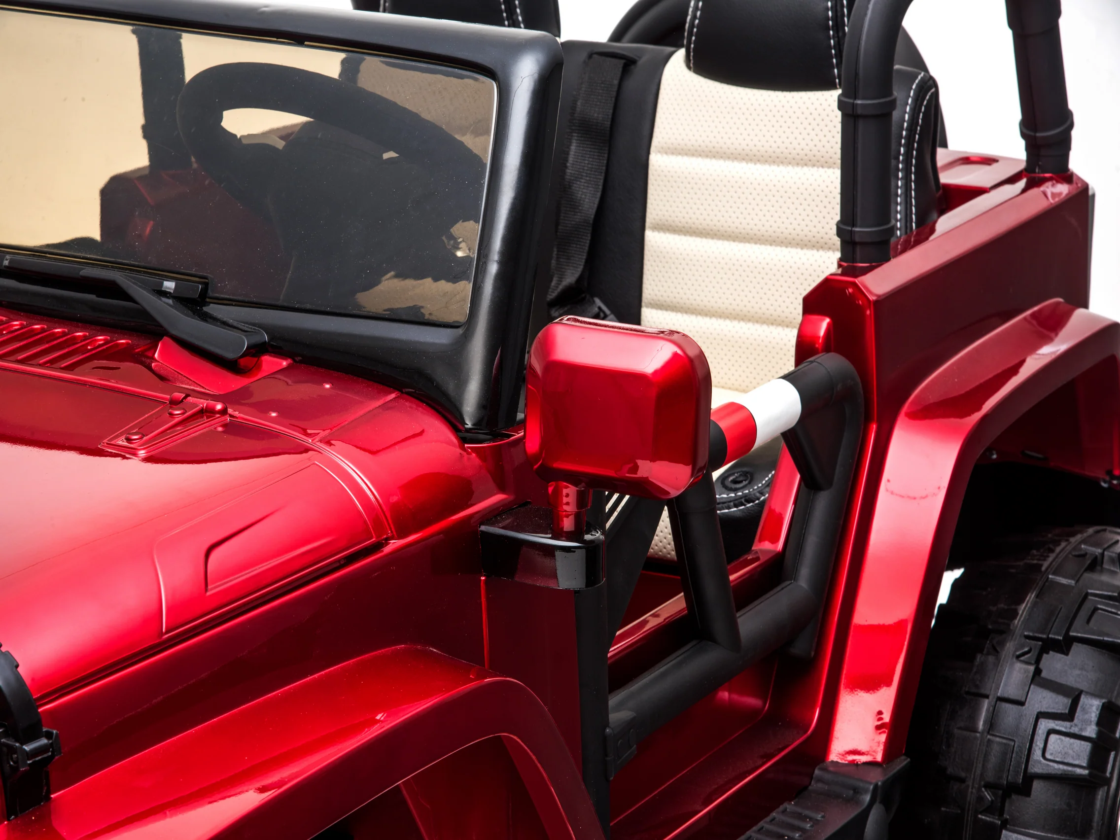 24 Volt 2 Seater 4x4 Electric Ride On Jeep Style Rubber Tires Fully Loaded Truck UTV ATV For Kids W/Magic Cars® Wireless Parental Control - Image 41