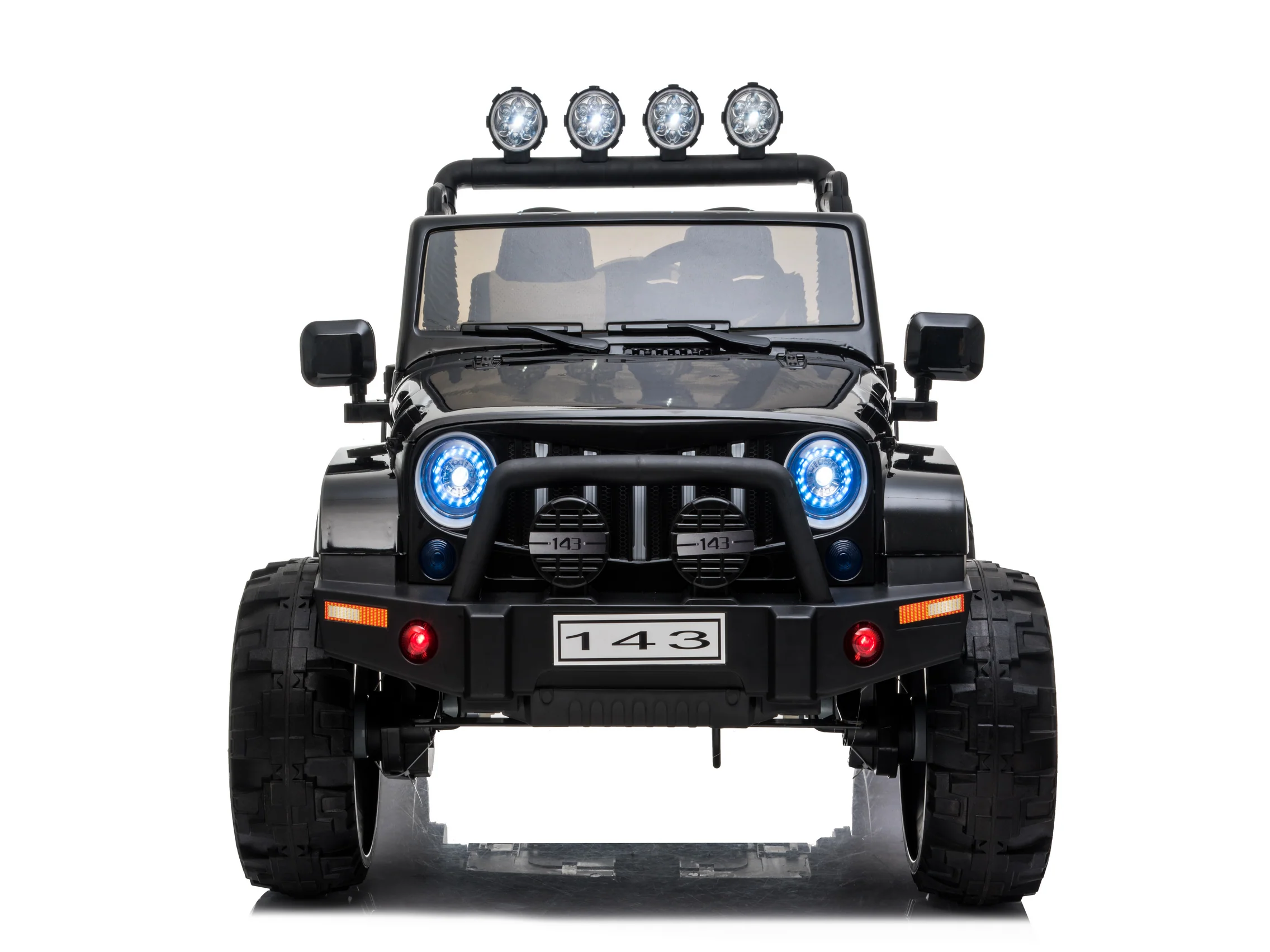 24 Volt 2 Seater 4x4 Electric Ride On Jeep Style Rubber Tires Fully Loaded Truck UTV ATV For Kids W/Magic Cars® Wireless Parental Control - Image 66