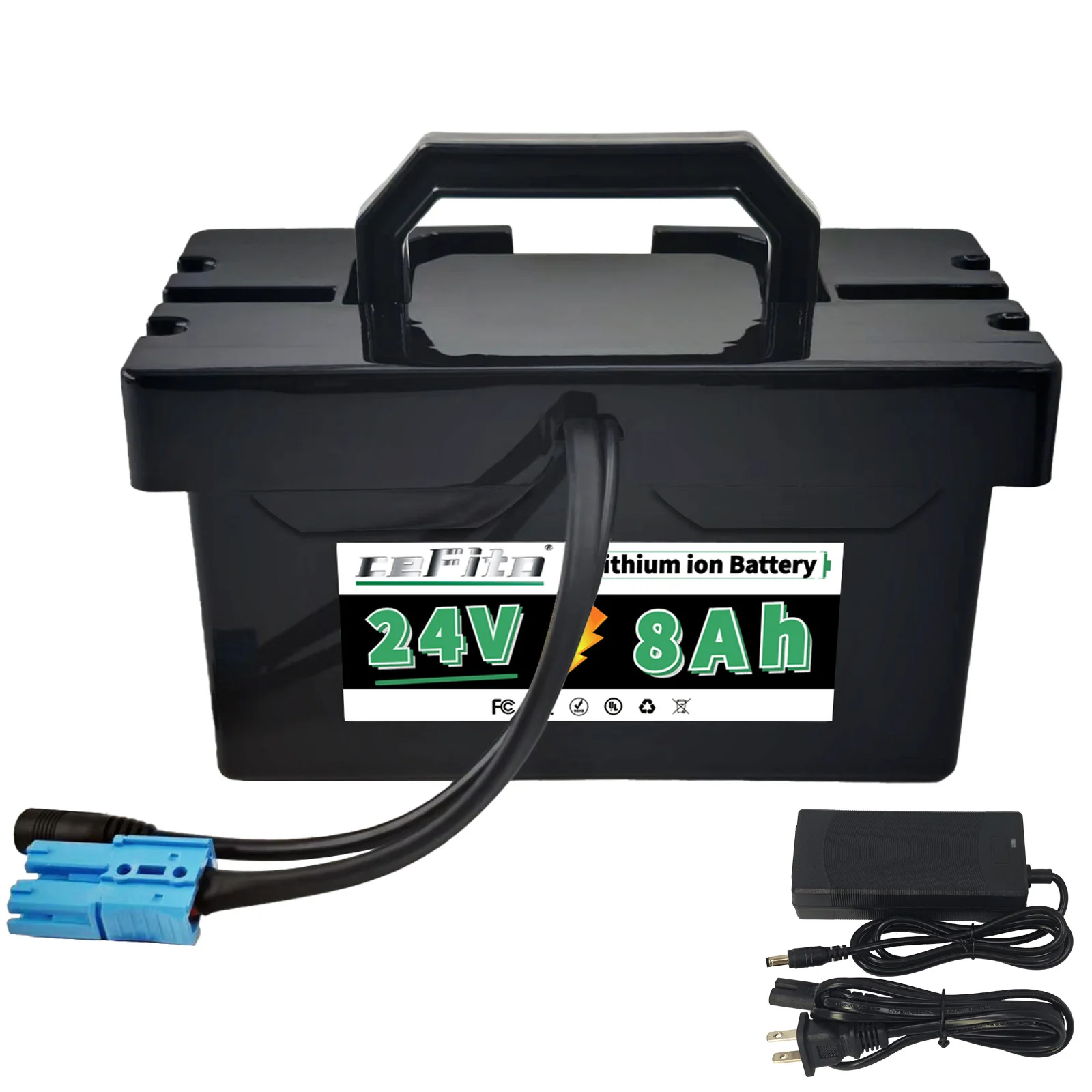 24V 8Ah & 12Ah Replacement Battery for Kids Ride-On Cars and UTVs