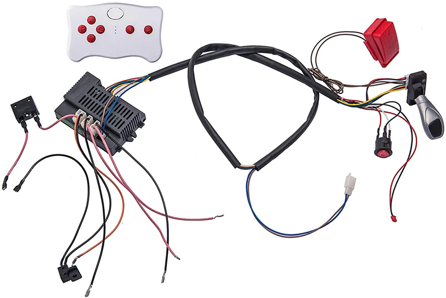 24 Volt Children’s Electric Car DIY Wiring and Switch Kit with 2.4G Bluetooth Control - Image 12