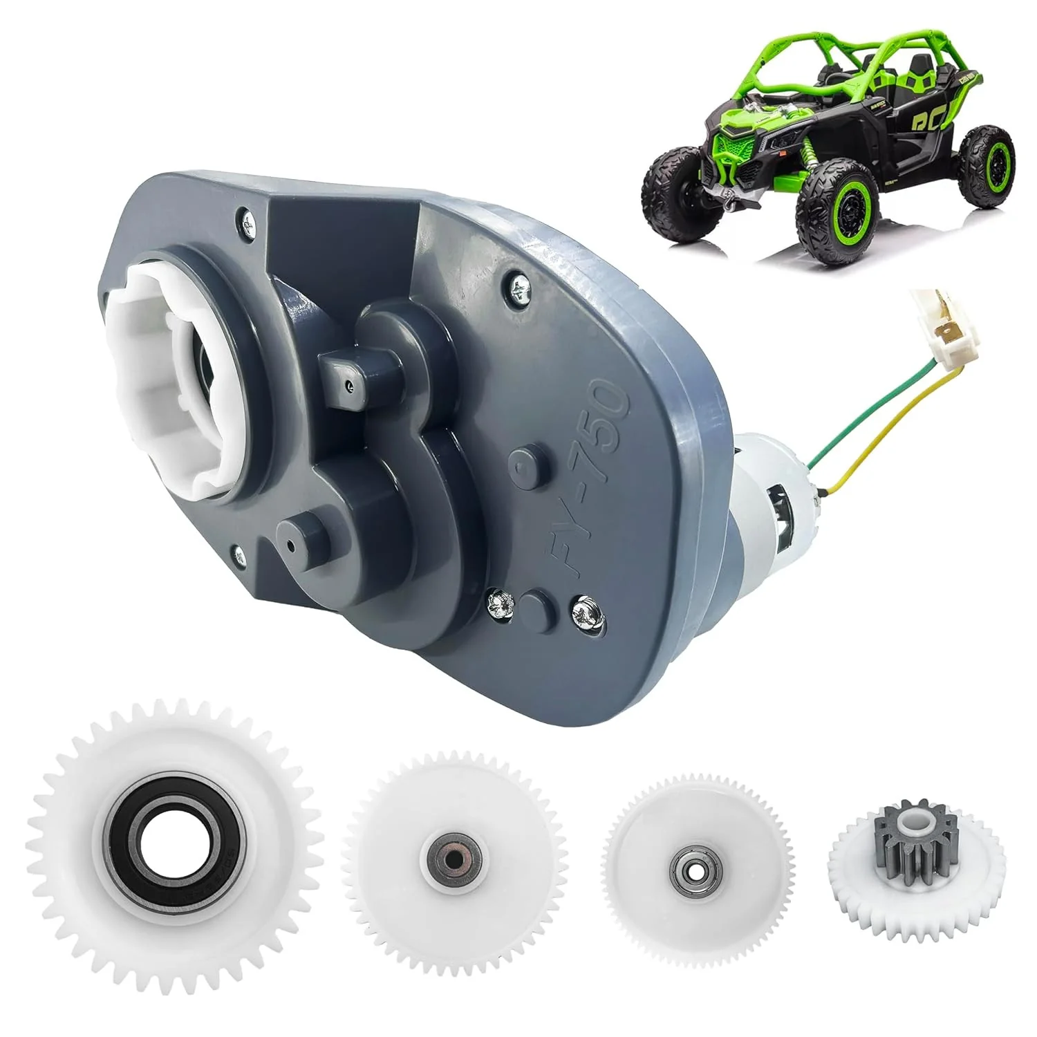 24 Volt RS775 High Speed 25000RPM 280W Motor Gearbox for Power Wheels UTV Ride-On - Image 8