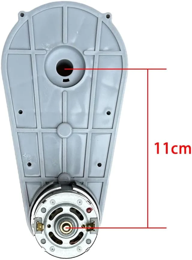 24 Volt RS775 High-Speed Motor with Gearbox for Power Wheels - Image 5
