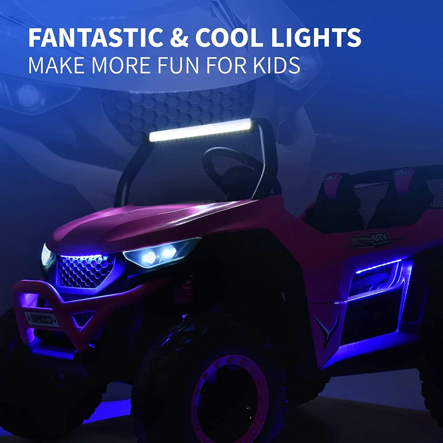 24V 2 Seater Children's Ride on UTV Automobile - High-Powered Electric Car, equipped with a Large 10AH Battery - Image 7