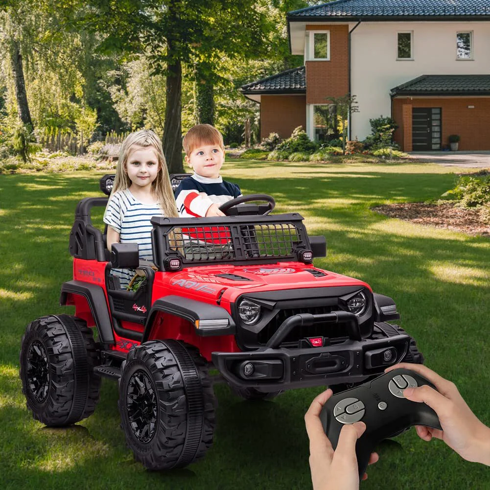 24V 2-Seater Electric Ride-On Car Truck with 9AH Battery and Remote Control for Kids - Image 16