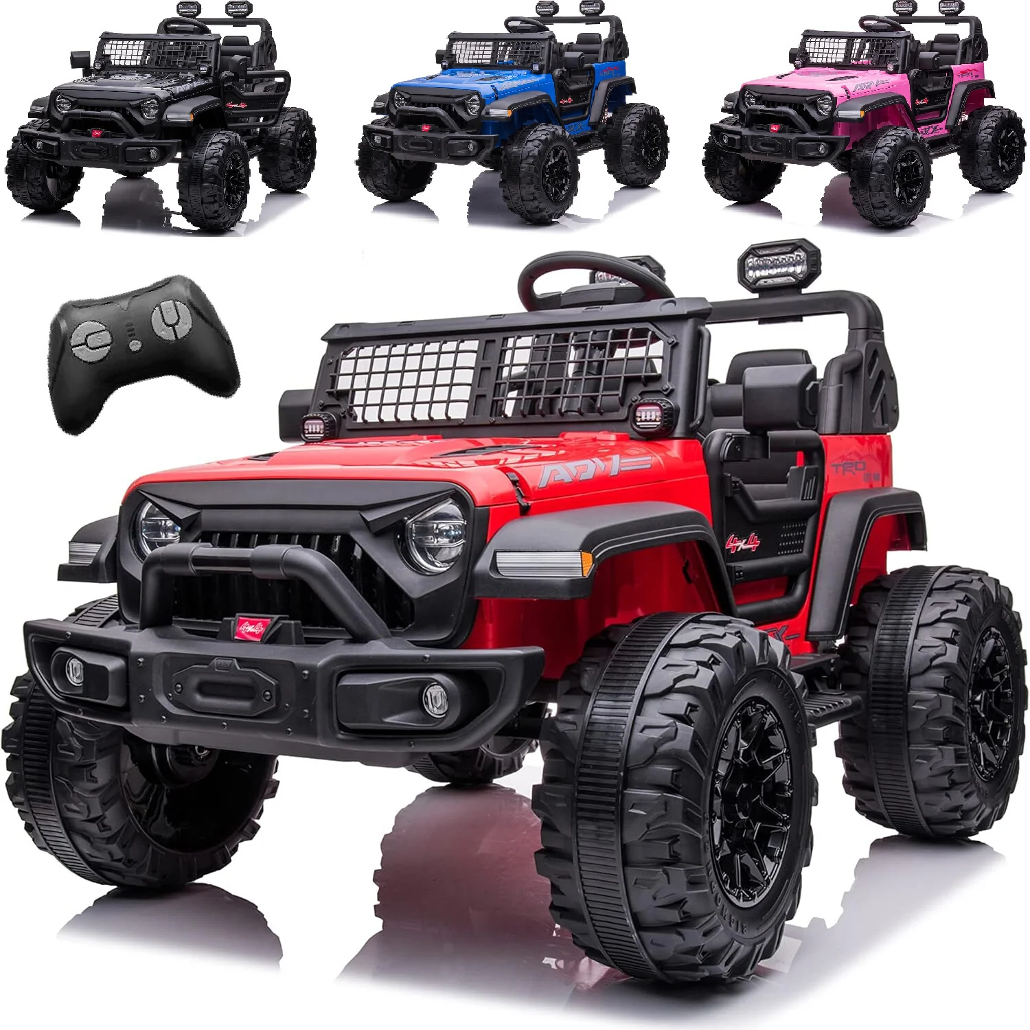24V 2-Seater Electric Ride-On Car Truck with 9AH Battery and Remote Control for Kids - Image 4