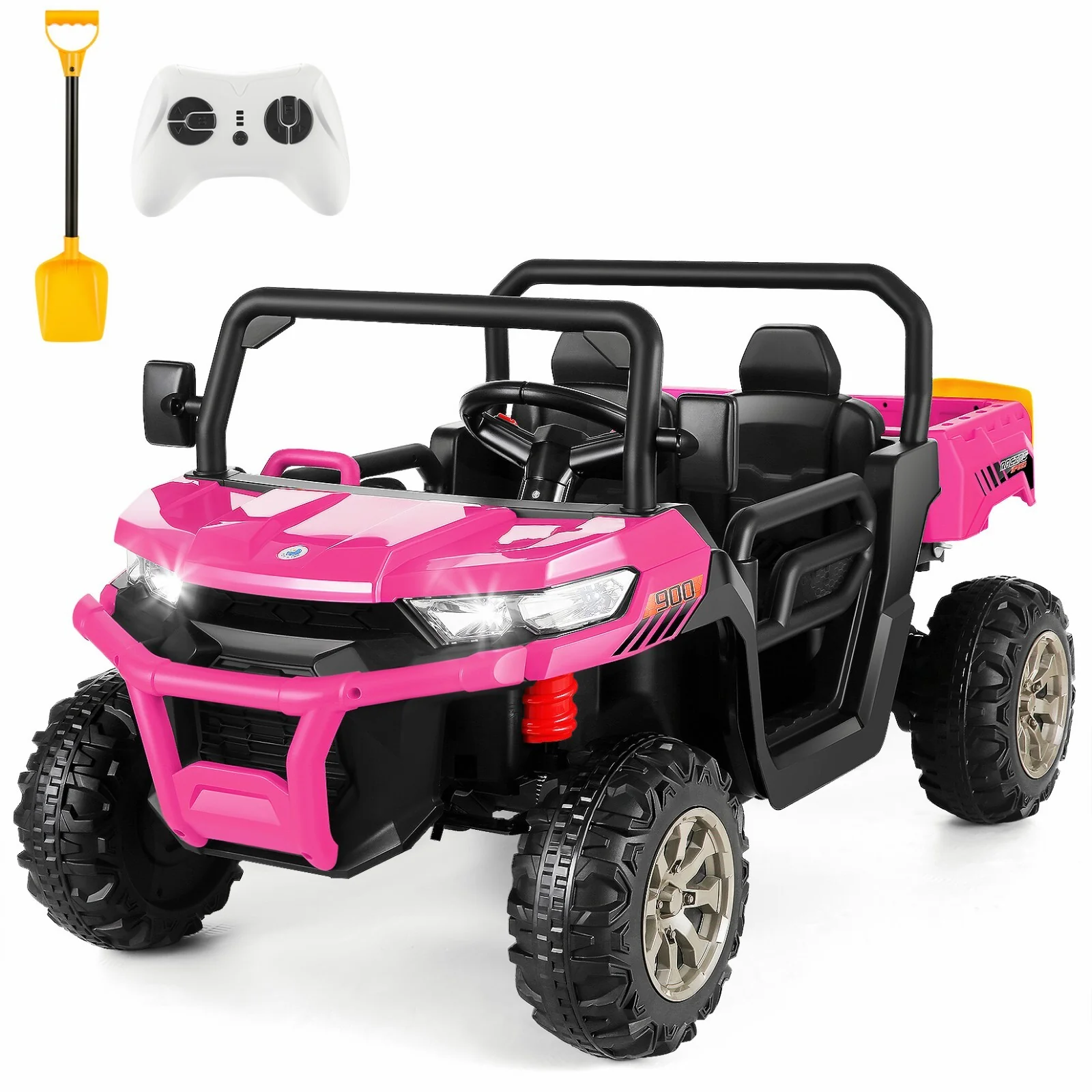 24V 2-Seater Electric Ride-On Kids Dump Truck UTV with Parent Remote Control - Image 4