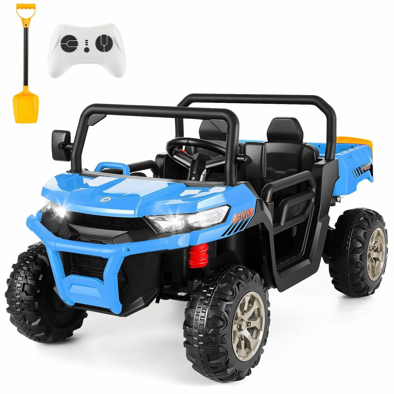 24V 2-Seater Electric Ride-On Kids Dump Truck UTV with Parent Remote Control - Image 9
