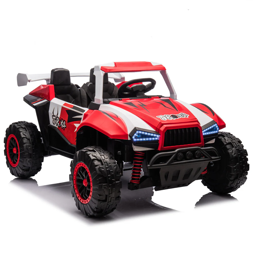 24V 2-Seater Kids Electric Ride-On Car with Remote Control 2WD 4-Wheel Suspension for Ages 3-8 - Image 6
