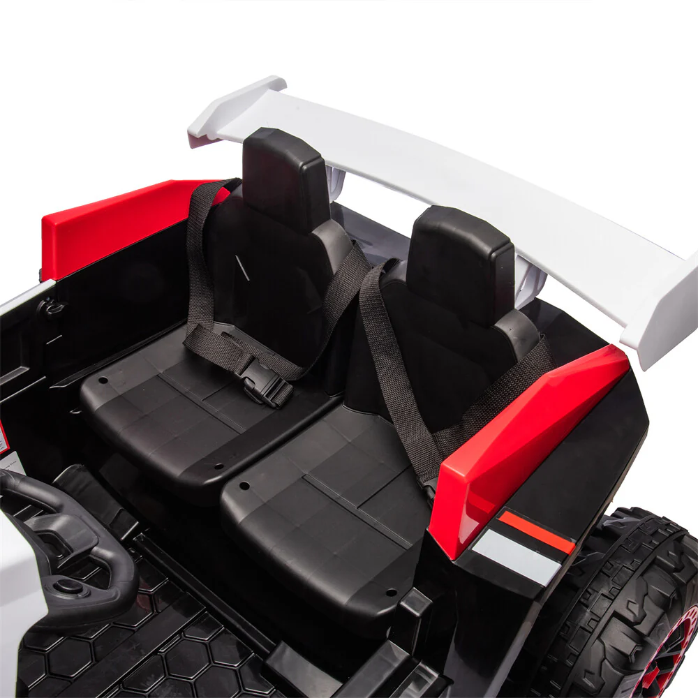 24V 2-Seater Kids Electric Ride-On Car with Remote Control 2WD 4-Wheel Suspension for Ages 3-8 - Image 8