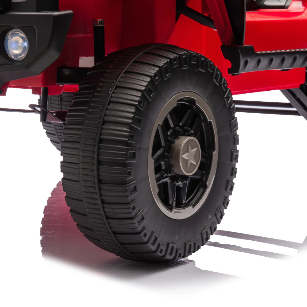 24V Two-Seater Kids Ride-On Truck with Parental Remote Control, LED Lights, and MP3 Player - Image 20