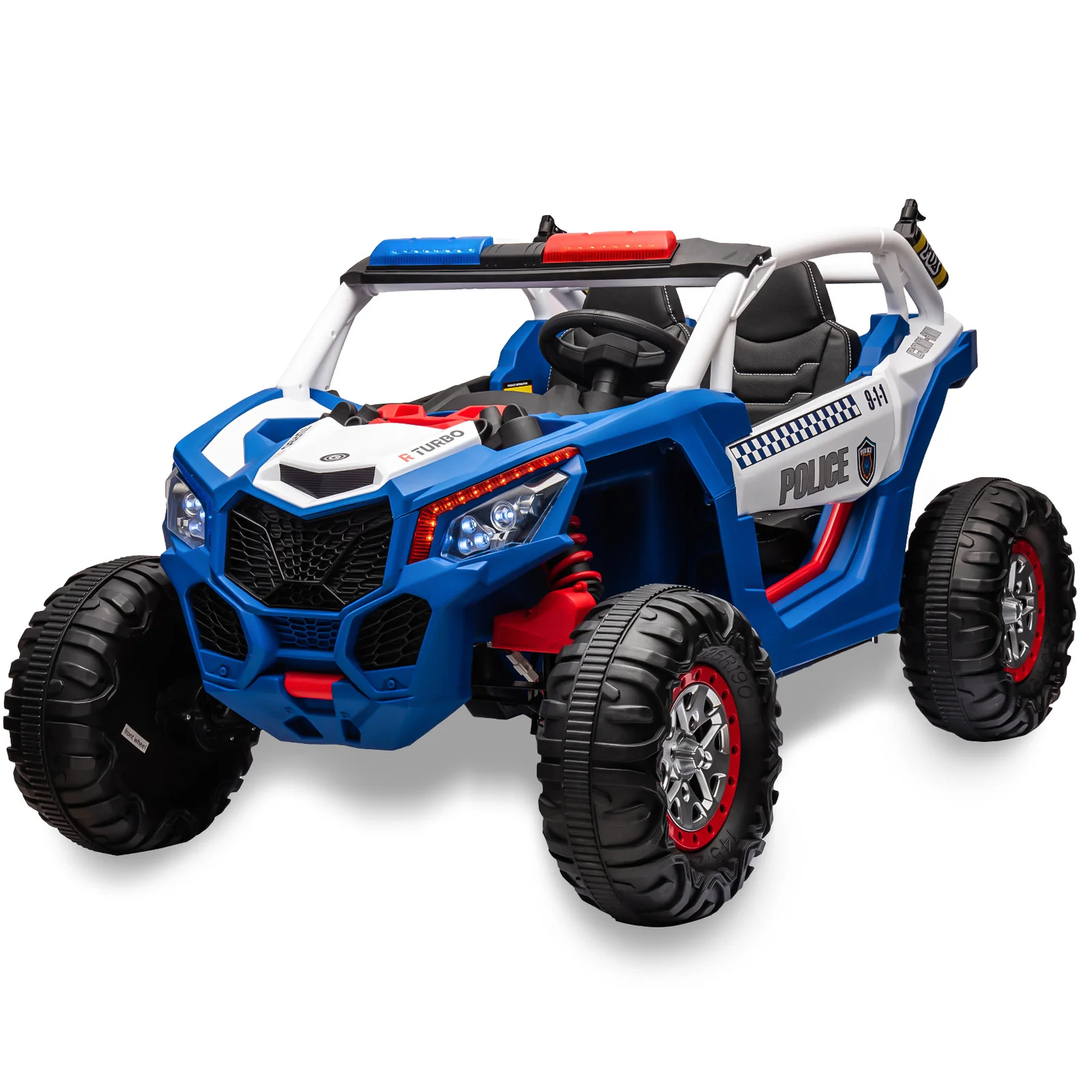 24V 2-Seater Kids Ride-On UTV Car with Remote Control 4WD Powerful Electric Vehicle