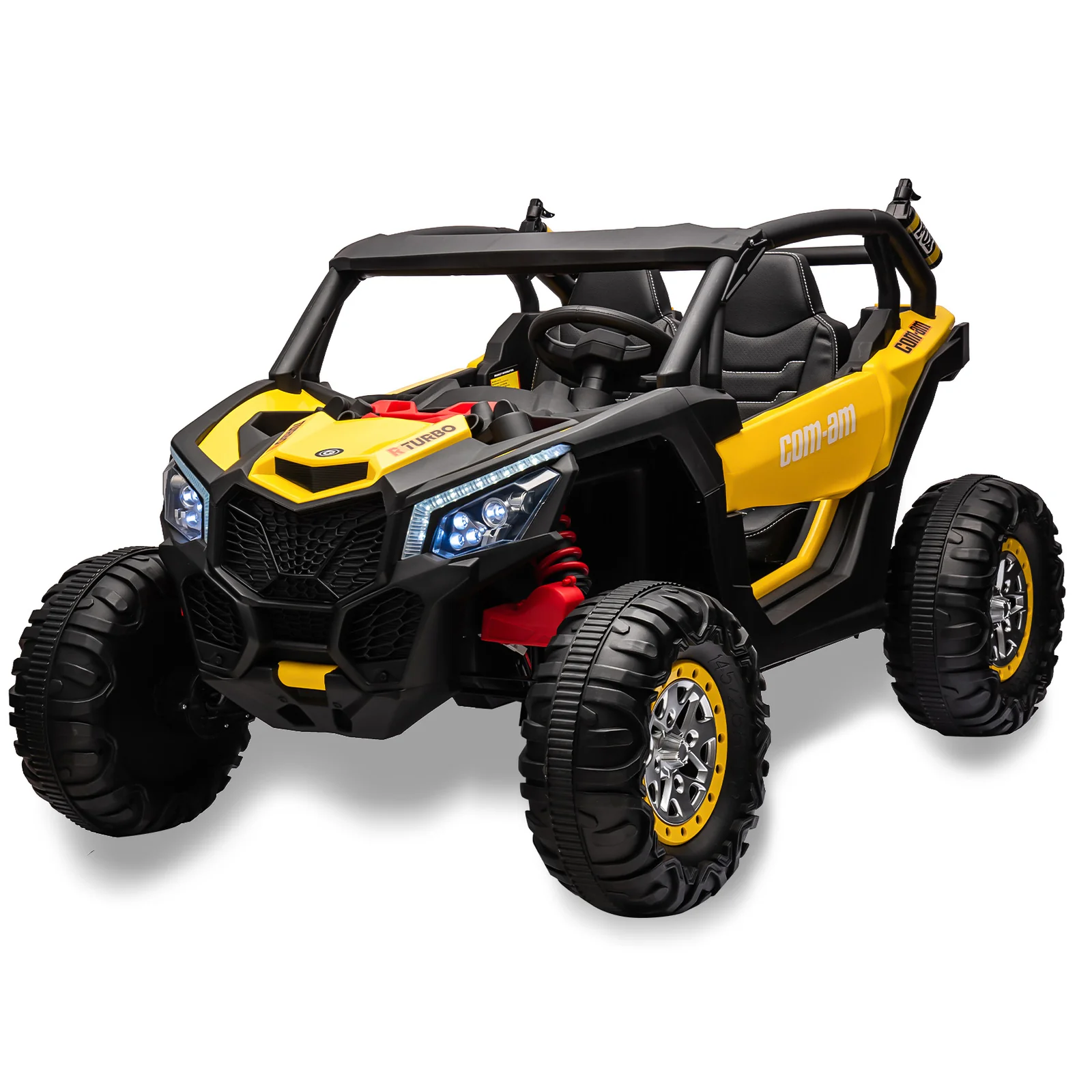 24V 2-Seater Kids Ride-On UTV Car with Remote Control 4WD Powerful Electric Vehicle - Image 17