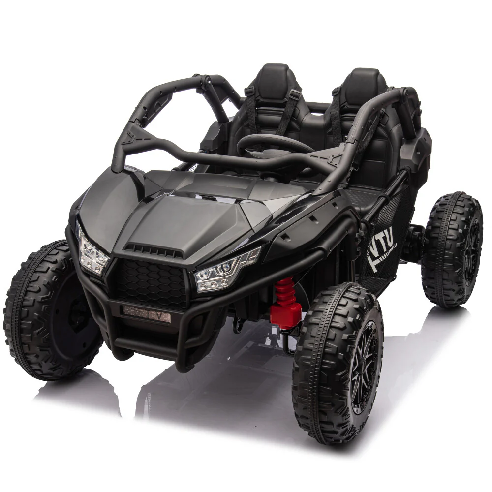 24V 2-Seater Kids Ride-On UTV with Parental Control Bluetooth LED Lights 400W Power - Image 18