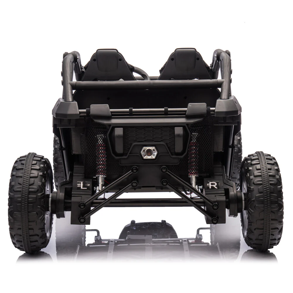 24V 2-Seater Kids Ride-On UTV with Parental Control Bluetooth LED Lights 400W Power - Image 22