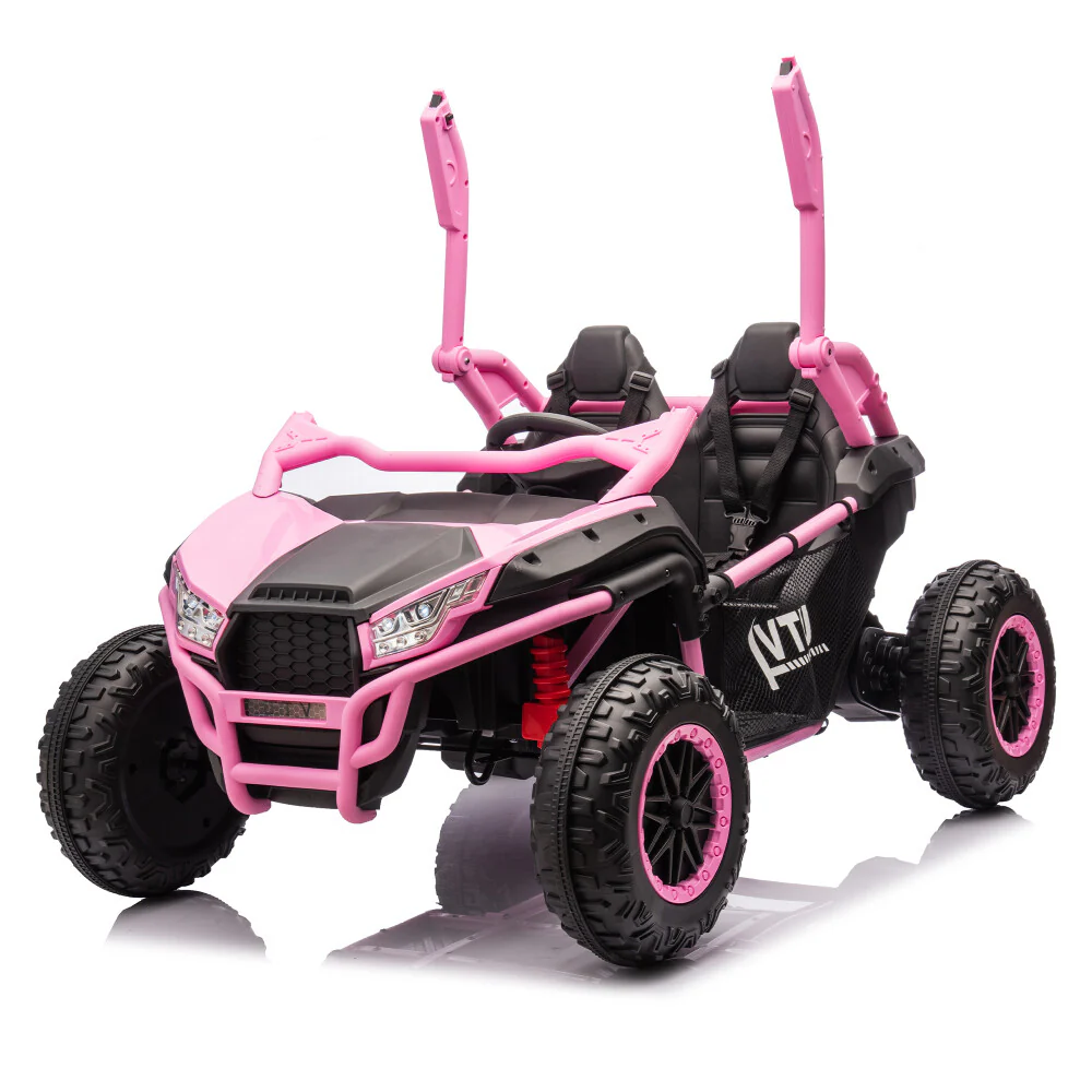 24V 2-Seater Kids Ride-On UTV with Parental Control Bluetooth LED Lights 400W Power - Image 32