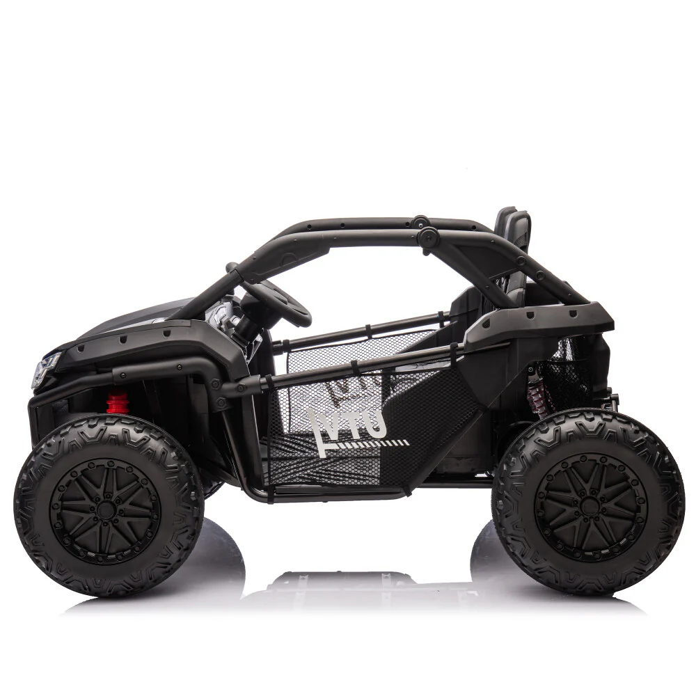 24V 2-Seater Kids Ride-On UTV with Parental Control Bluetooth LED Lights 400W Power - Image 5