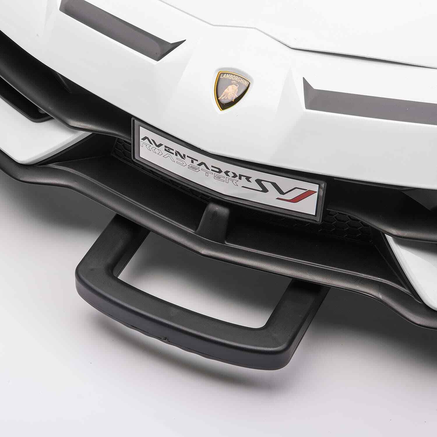 24V 2-Seater Licensed Lamborghini Aventador SVJ Kids Ride-On Sports Car with Lights and Remote Control - Image 10
